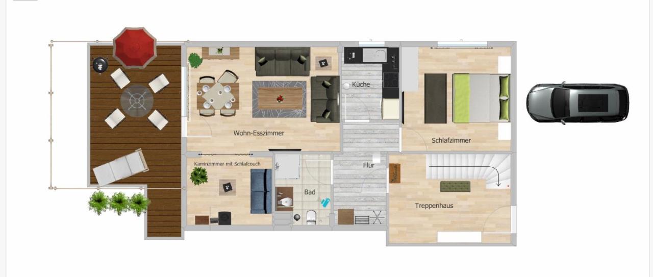 Ferienwohnung Familie Slepitzka Niedenstein Exterior photo